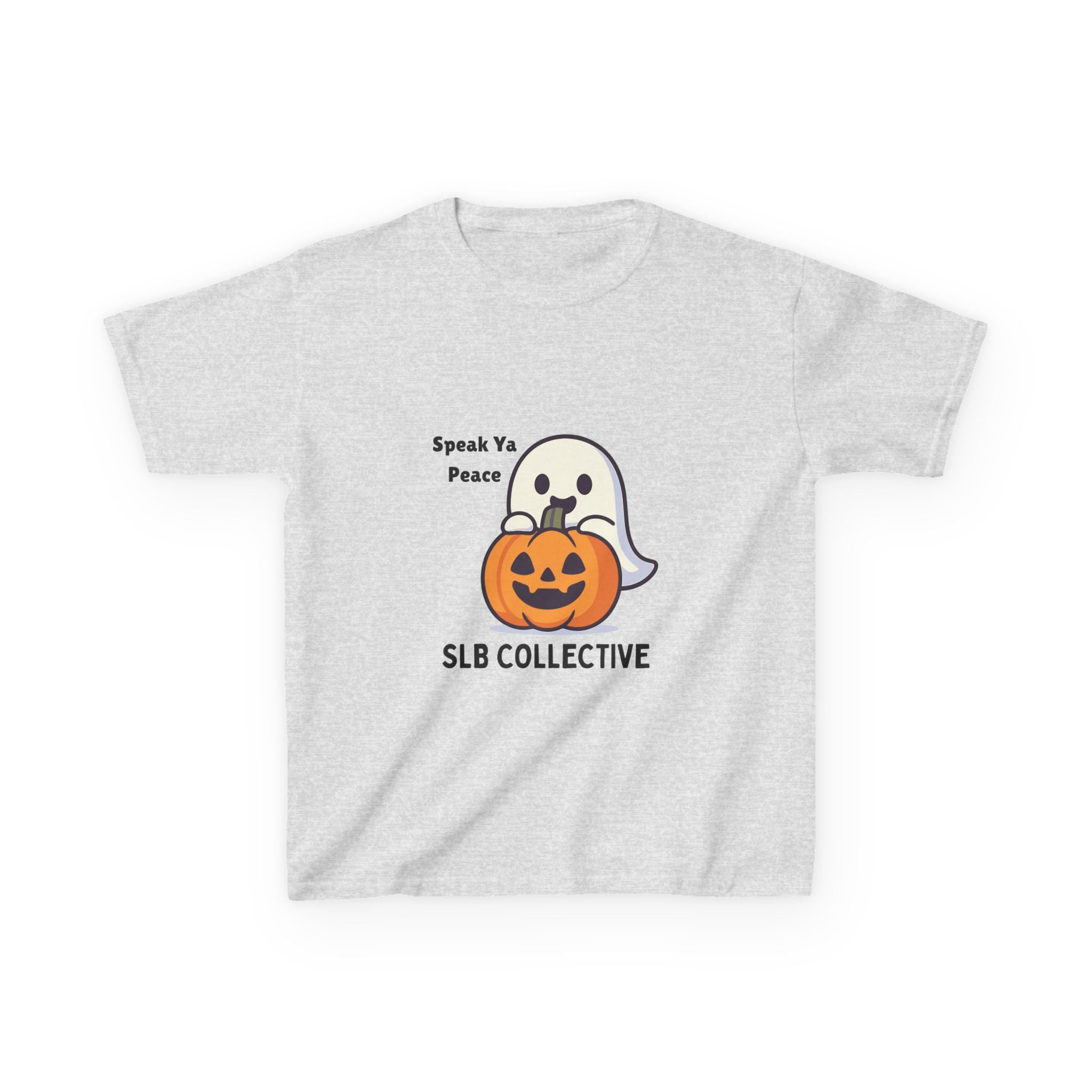 Halloween Kids Speak Ya Peace Tee