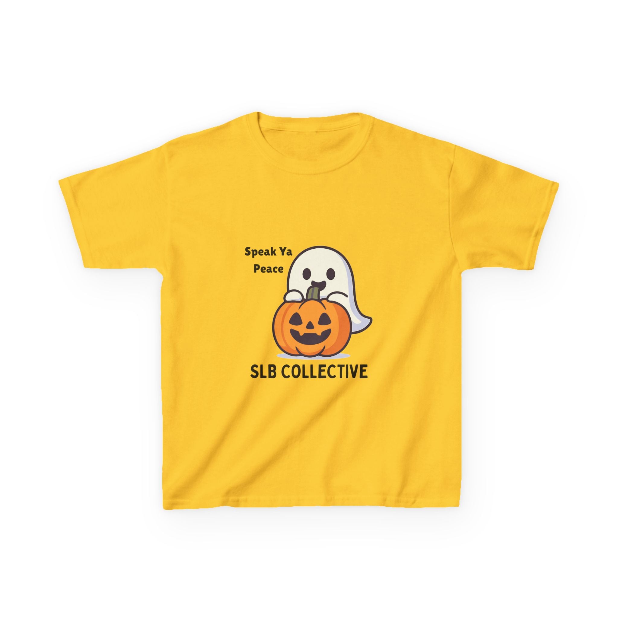 Halloween Kids Speak Ya Peace Tee