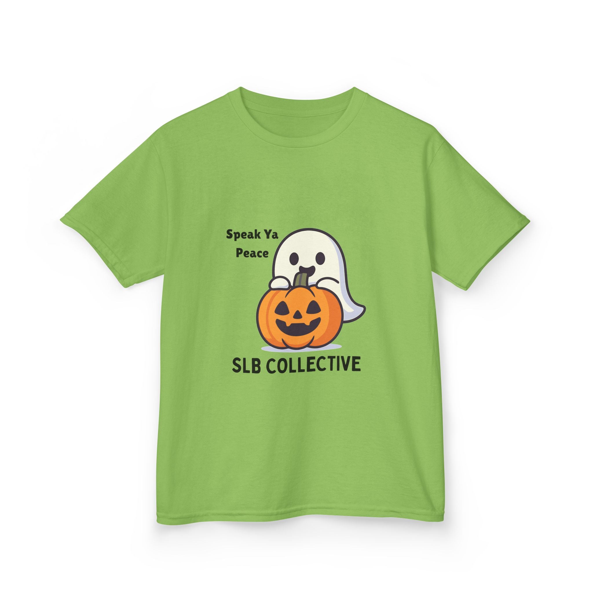 Halloween Kids Speak Ya Peace Tee