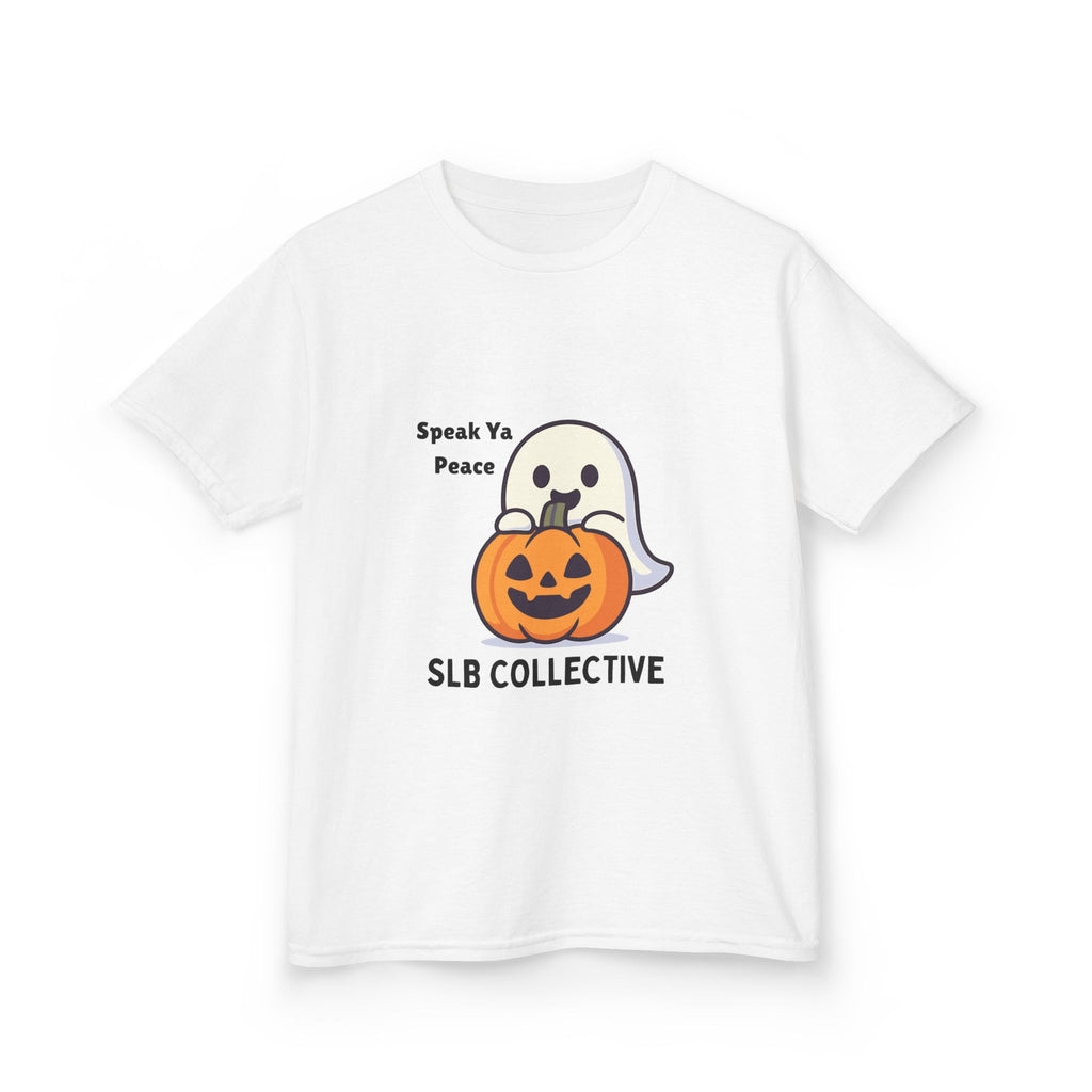 Halloween Kids Speak Ya Peace Tee