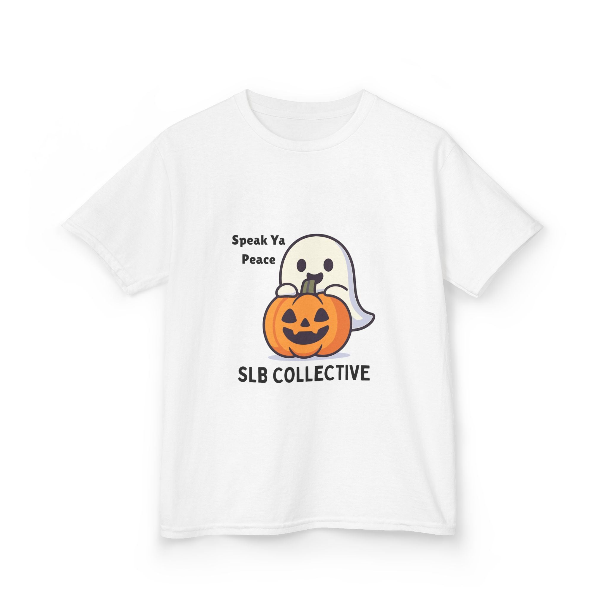 Halloween Kids Speak Ya Peace Tee