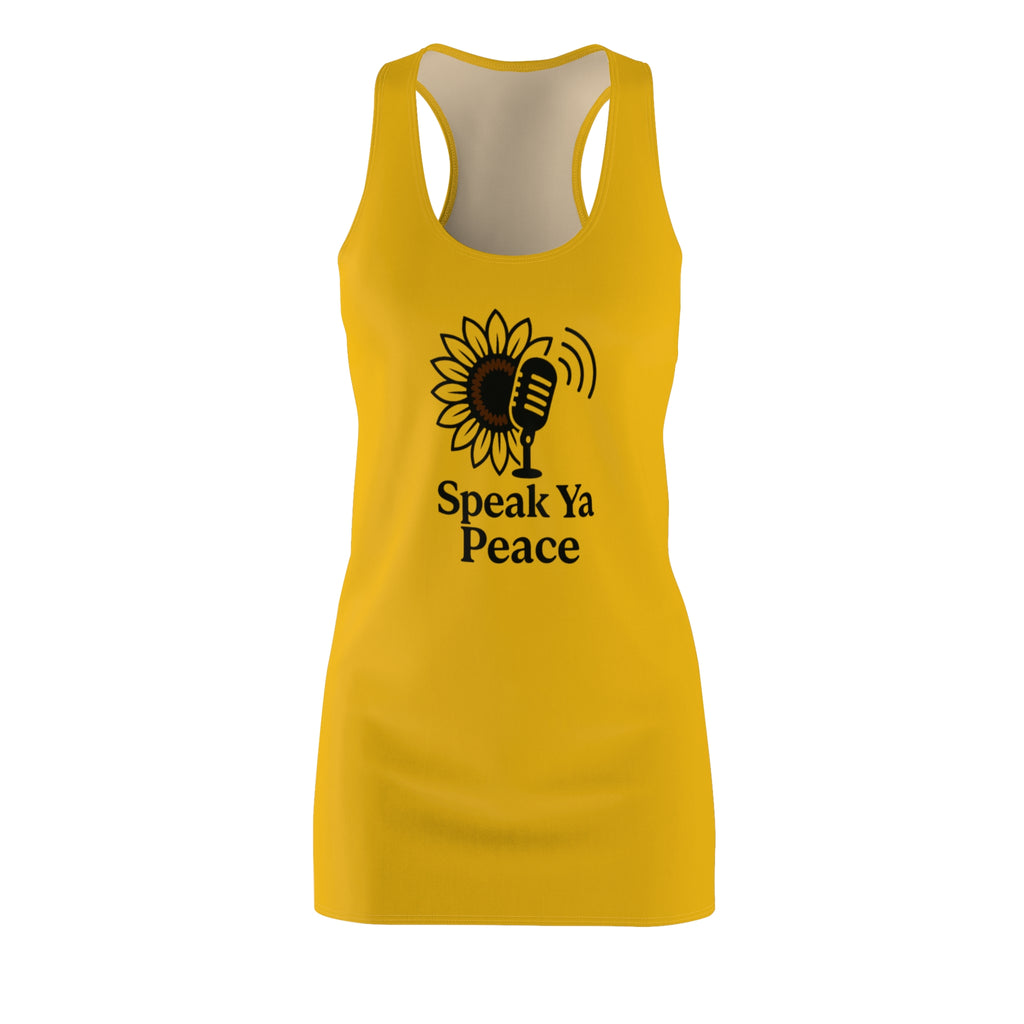 Speak Ya Peace Sunflower dress