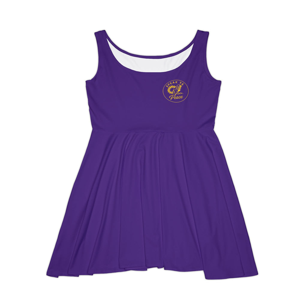 SPEAK YA PEACE Women's Casual A-line Summer Dress
