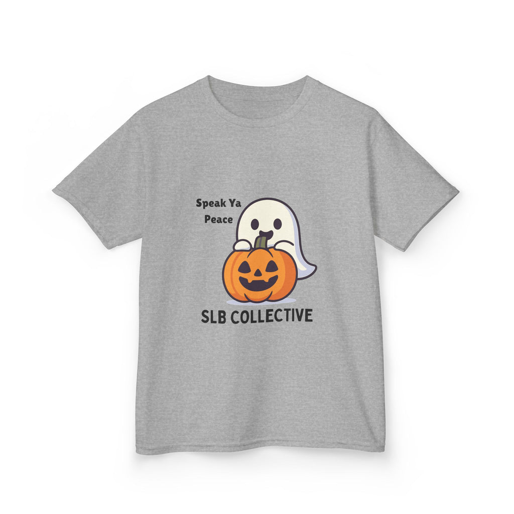 Halloween Kids Speak Ya Peace Tee