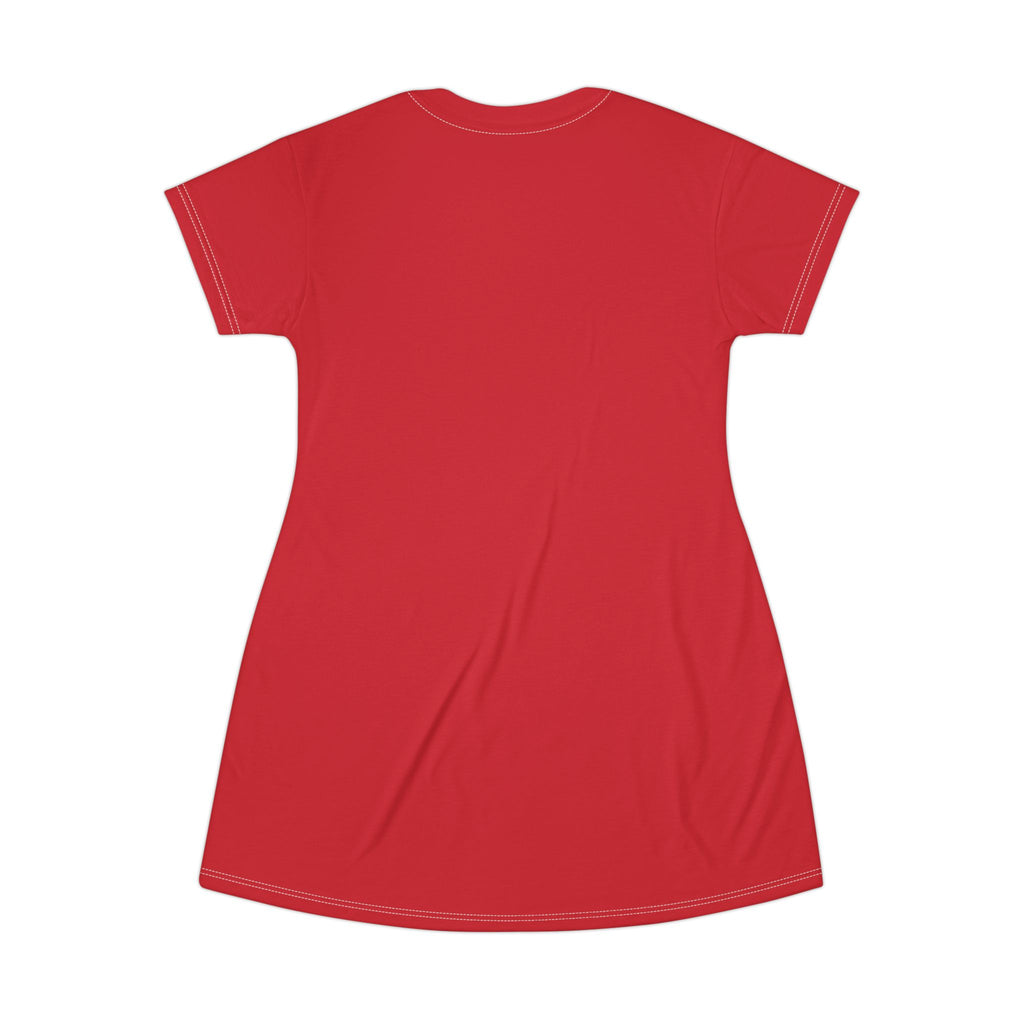 Speak Ya Peace T‑Shirt Dress — Inspirational Graphic Tee Dress