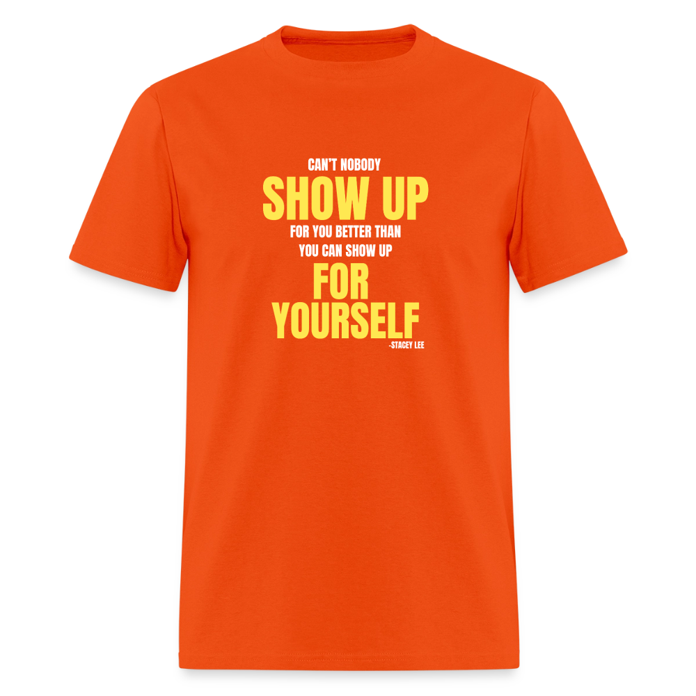 Show Up T-Shirt | GILDAN 5000 - orange