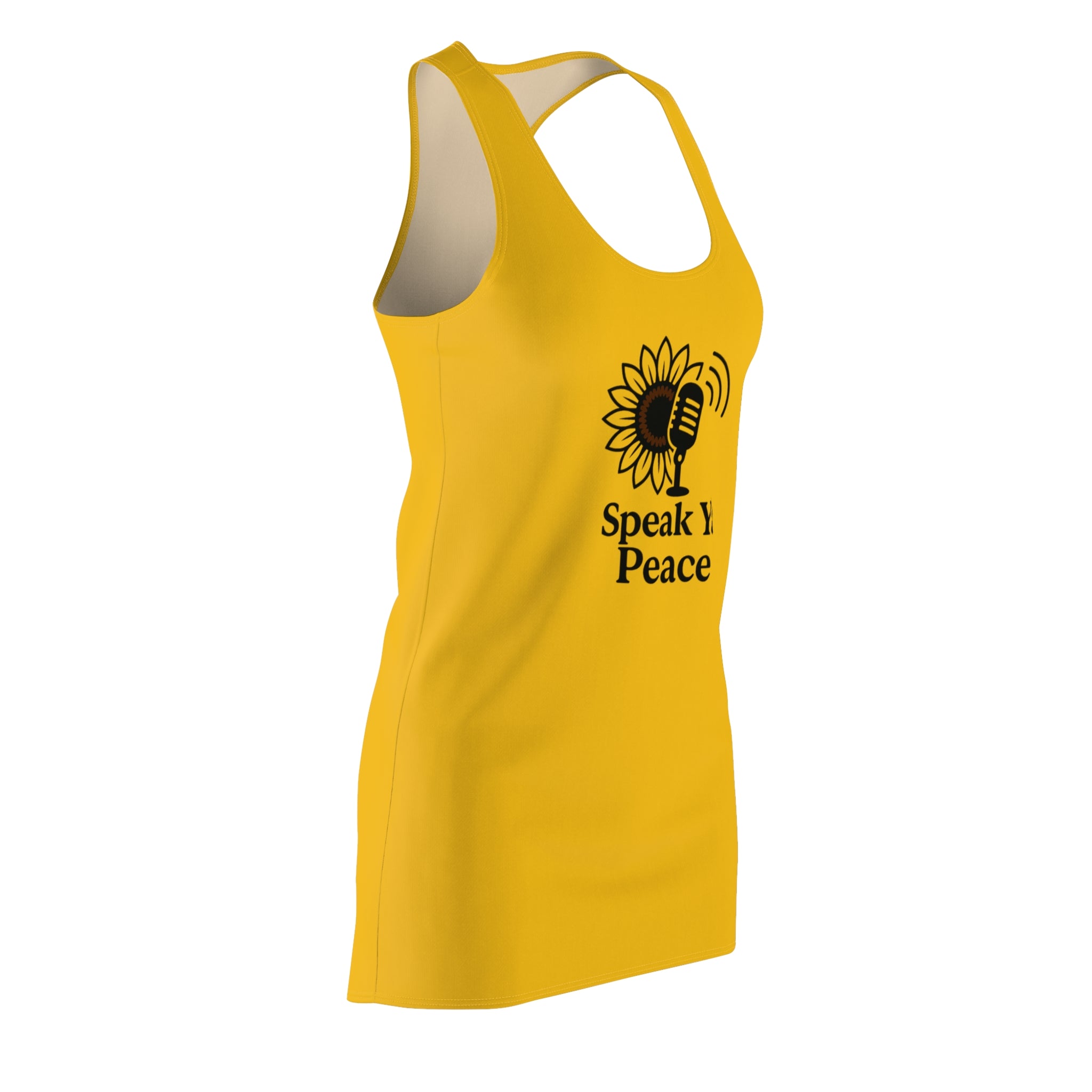 Speak Ya Peace Sunflower dress