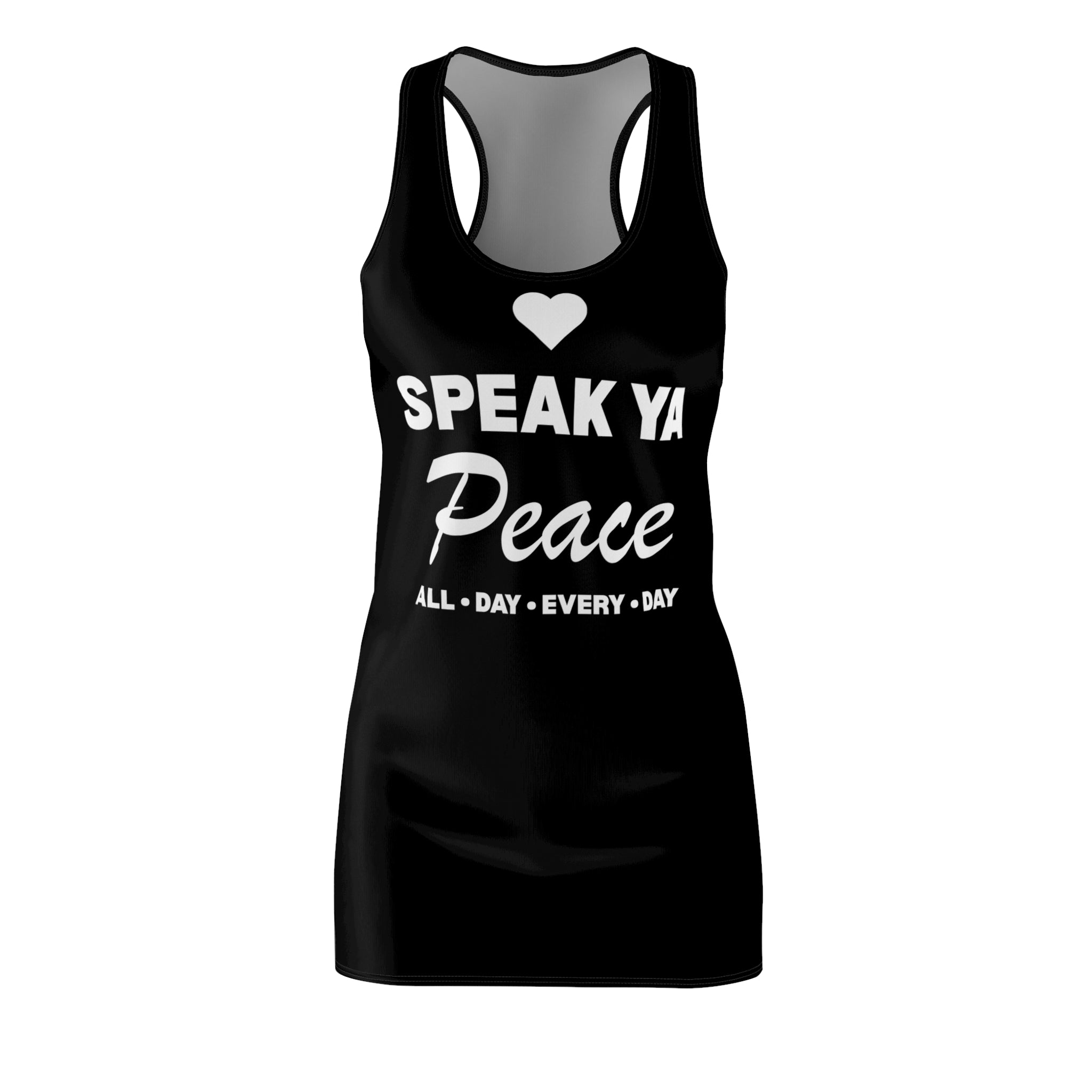 Speak Ya Peace Racerback Dress