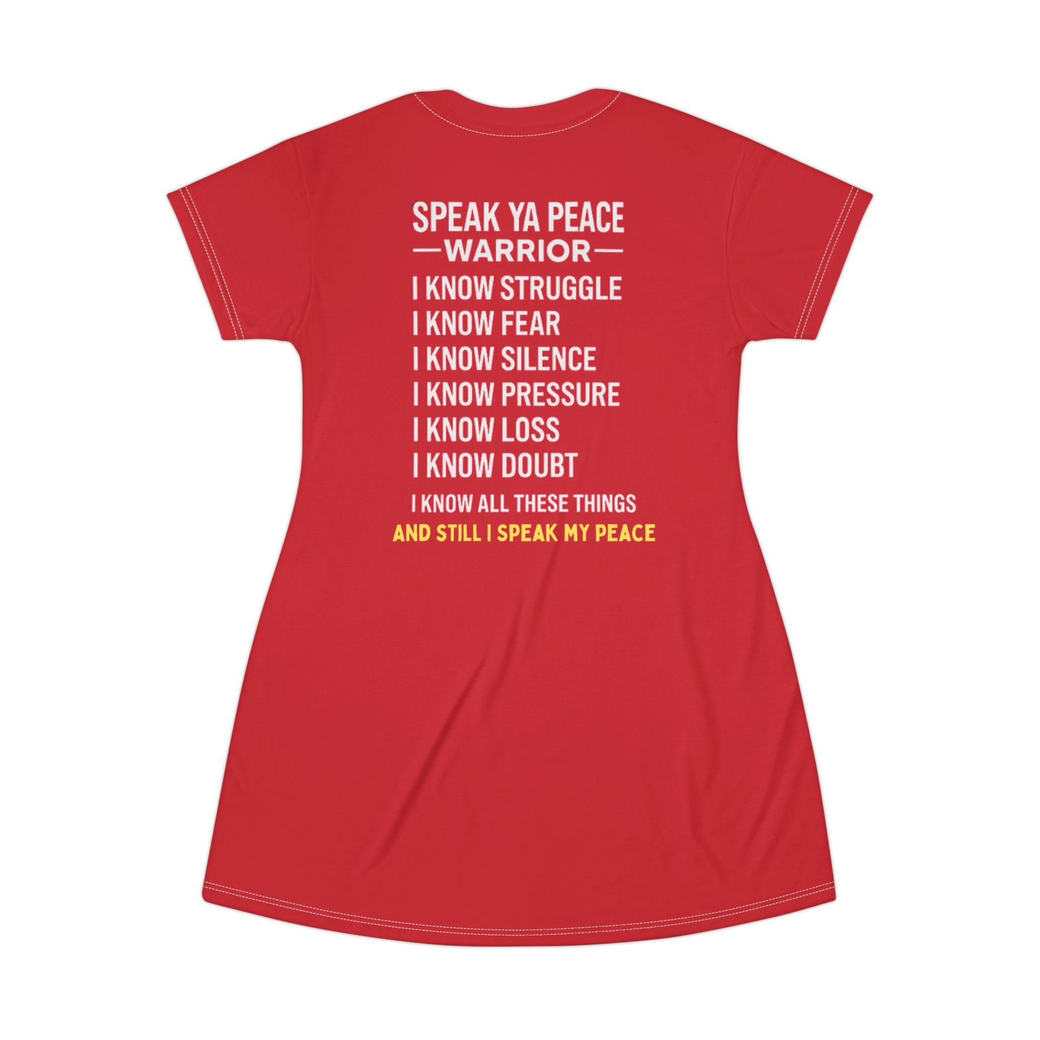 SPEAK YA PEACE WARRIOR