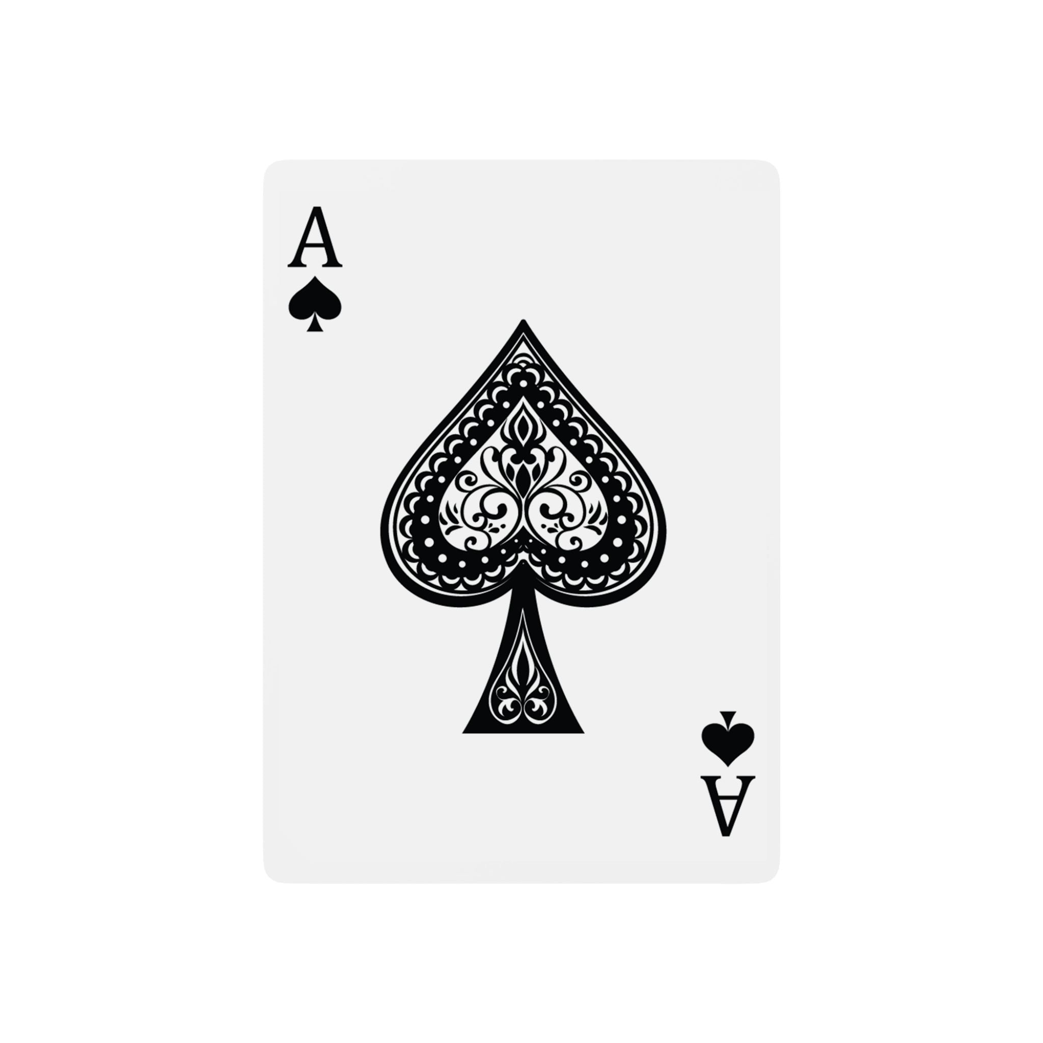 Speak Ya Peace Poker Playing Cards — SLB Collective Decorative Ace Set
