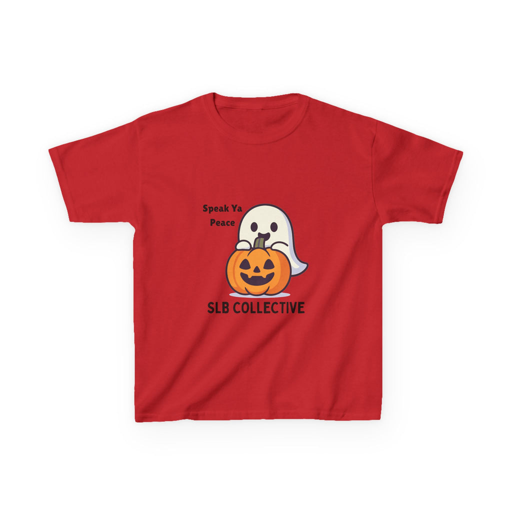 Halloween Kids Speak Ya Peace Tee