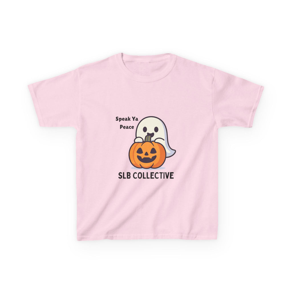 Halloween Kids Speak Ya Peace Tee