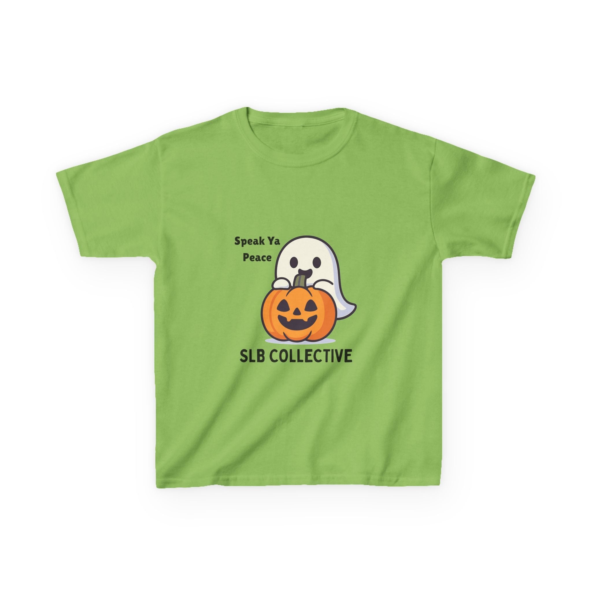 Halloween Kids Speak Ya Peace Tee