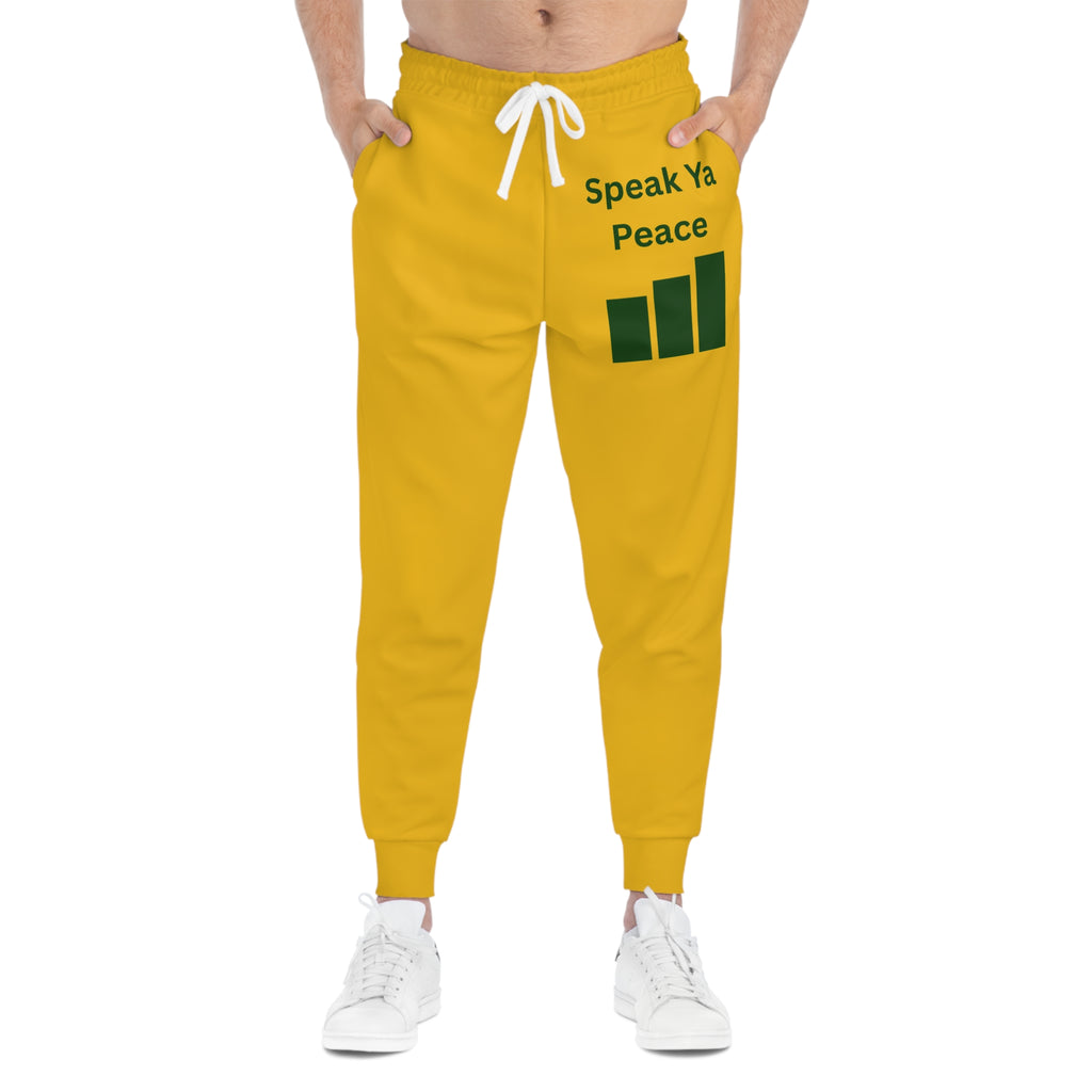 Speak Ya Peace Athletic Joggers