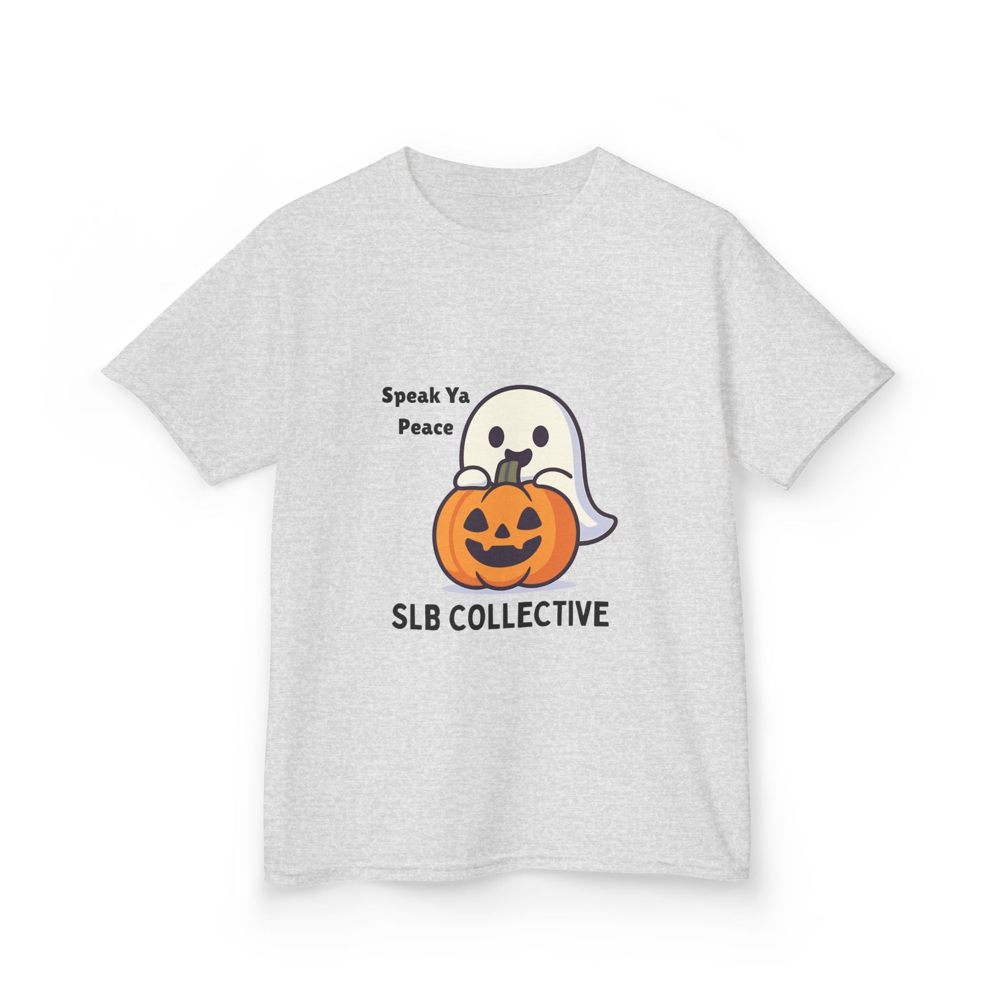 Halloween Kids Speak Ya Peace Tee