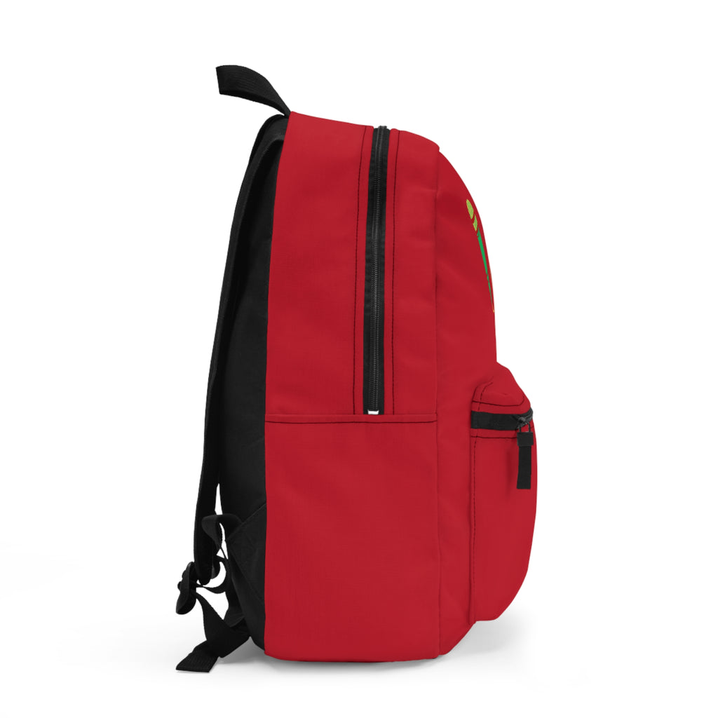 Speak Ya Peace Red Backpack