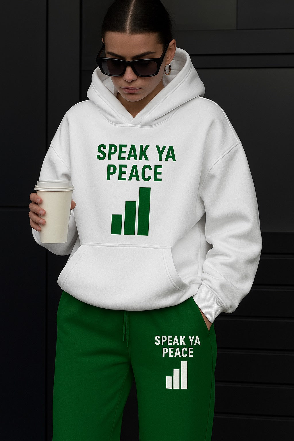 Speak Ya Peace Jogger Set